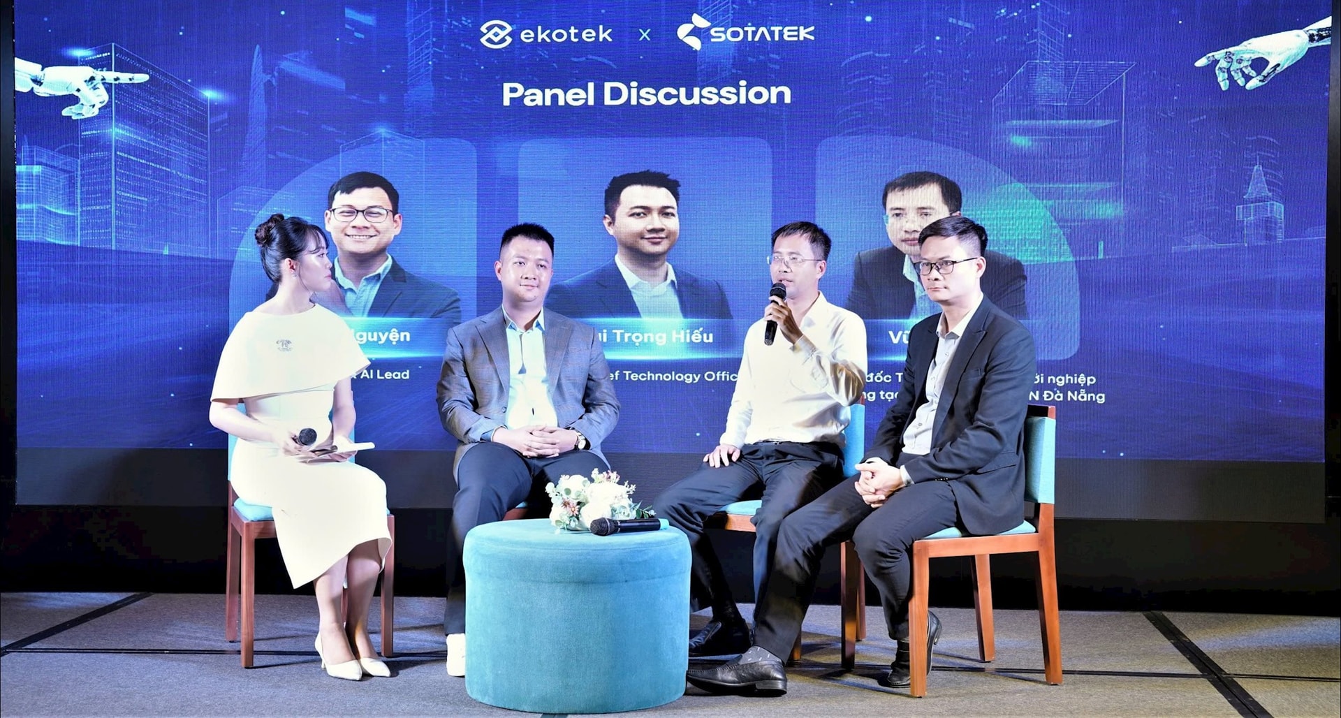 Herr Vo Duc Anh, biträdande direktör för Danang Center för stöd till innovation och startups