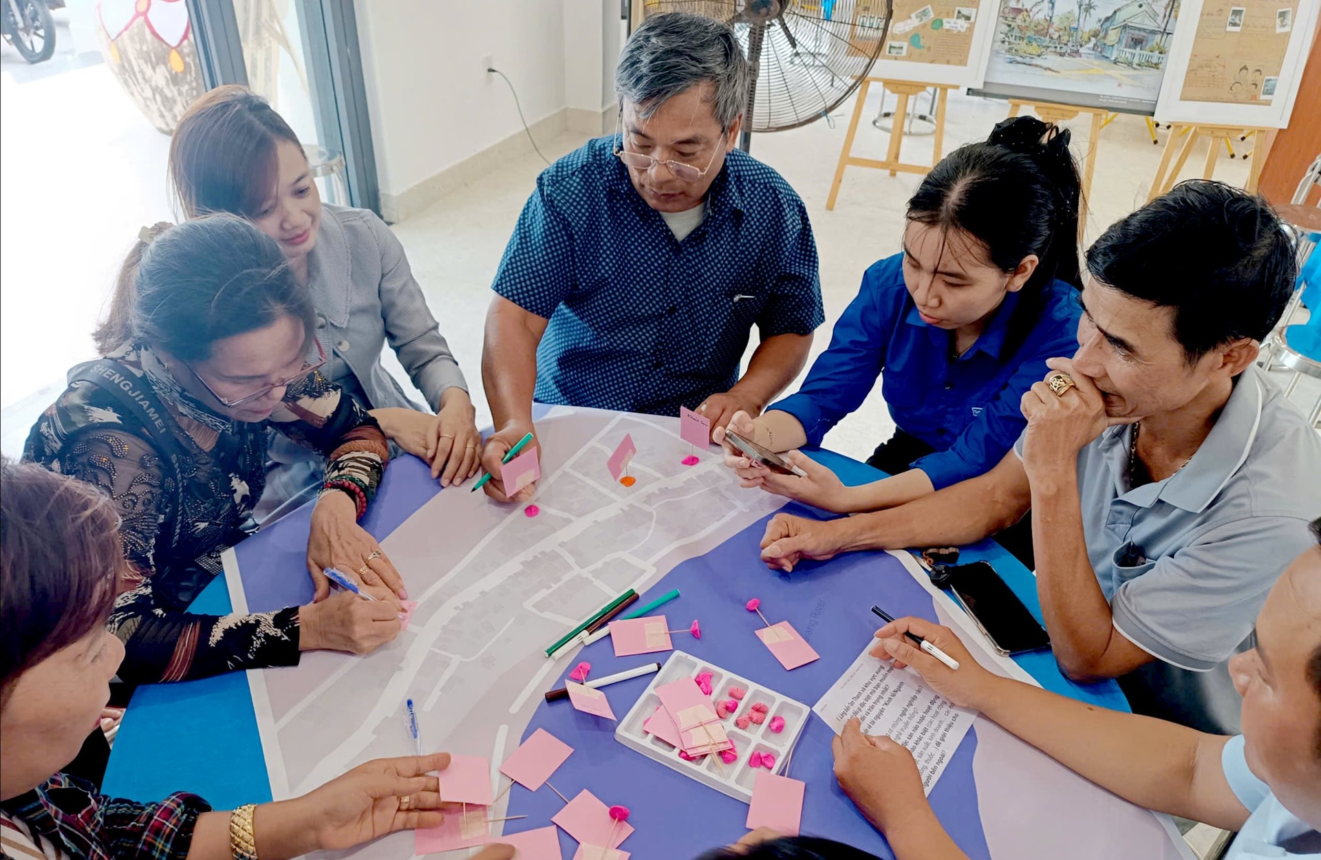 A lakosság véleményének kikérése a Tam Thanh turisztikai fejlesztéséről