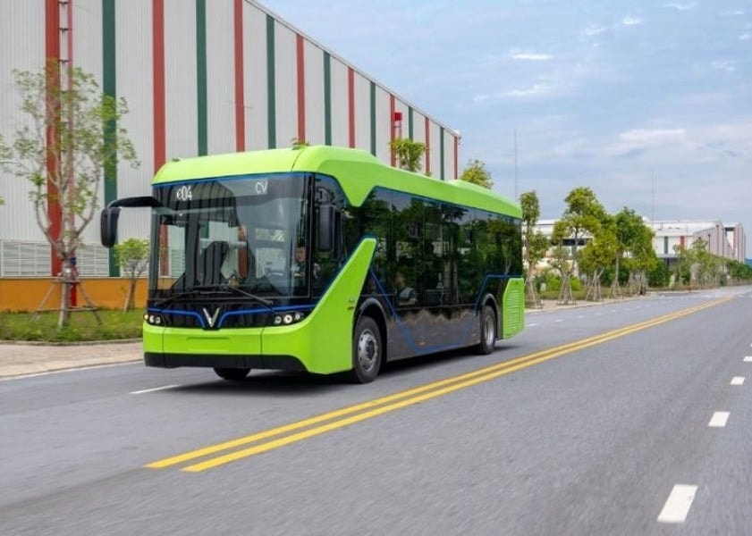 Xe bus đi đảo Vũ Yên