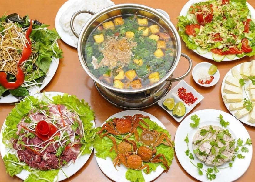 Lẩu cua đồng đặc sản Hải Phòng