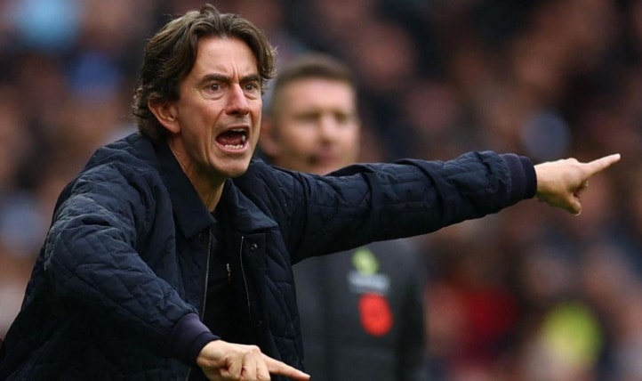 Thomas Frank đang đối mặt với áp lực lớn tại Spurs.