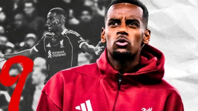 Alexander Isak thi đấu mờ nhạt và lạc lõng trong hệ thống của Liverpool.