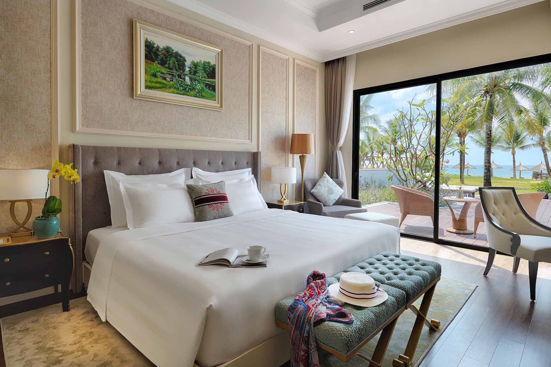 Biệt thự 3 phòng ngủ hướng biển tại Vinpearl Wonderworld Phú Quốc.