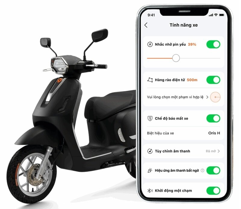Kết nối smartphone thông minh và định vị qua GPS