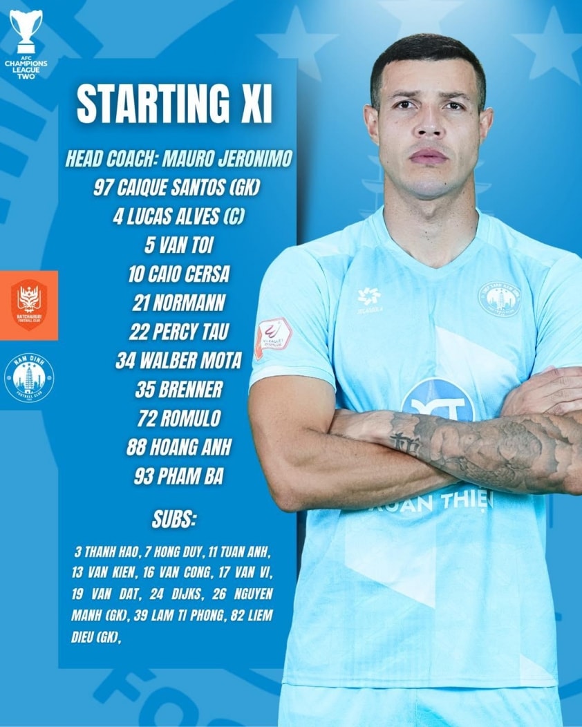Trực tiếp Ratchaburi vs Nam Định, 17h00 hôm nay 27/11