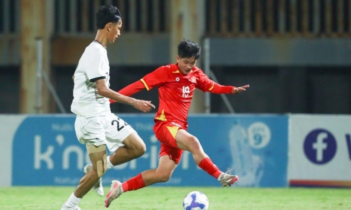 Tiền đạo U17 Việt Nam được vinh danh sau trận thắng 14-0 trước U17 QĐ Bắc Mariana