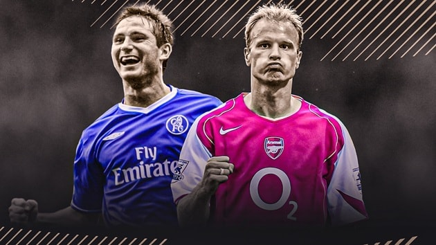 Arsenal và Chelsea từng sở hữu nhiều hảo thủ.