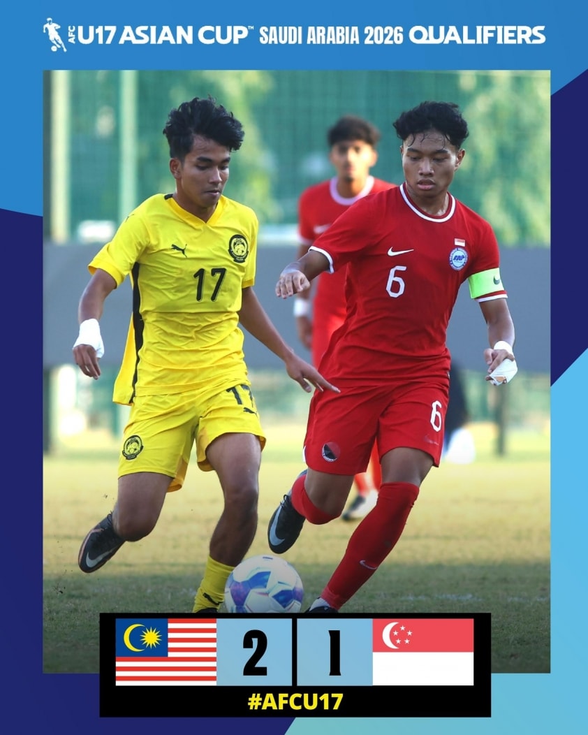 Malaysia đang đua tranh quyết liệt với U17 Việt Nam cho ngôi vị đầu bảng.