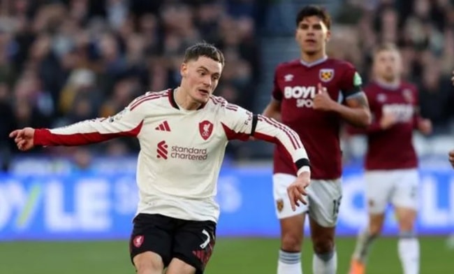 Wirtz chơi ấn tượng trước West Ham.