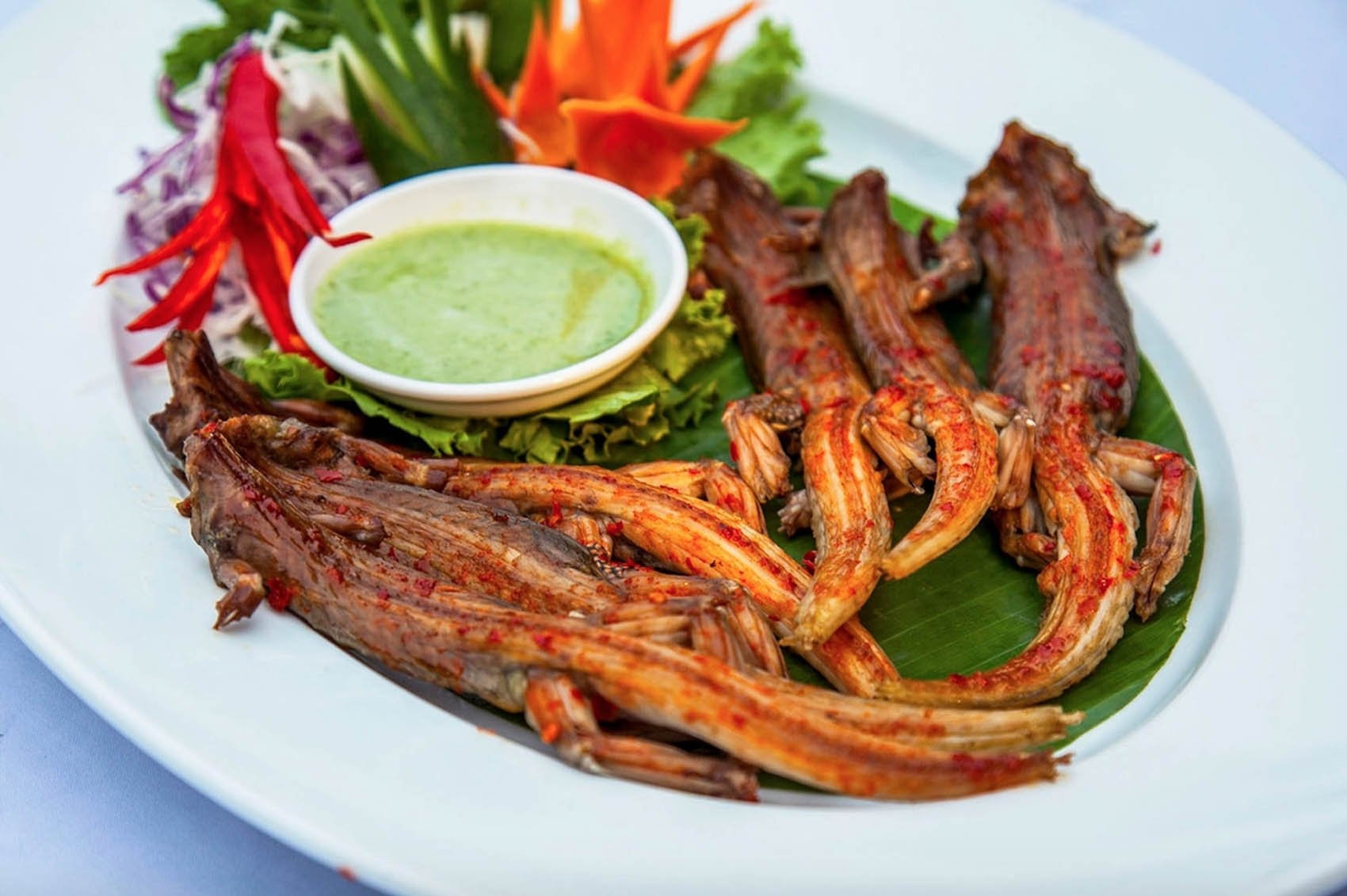 Đặc sản dông nướng Ninh Chữ