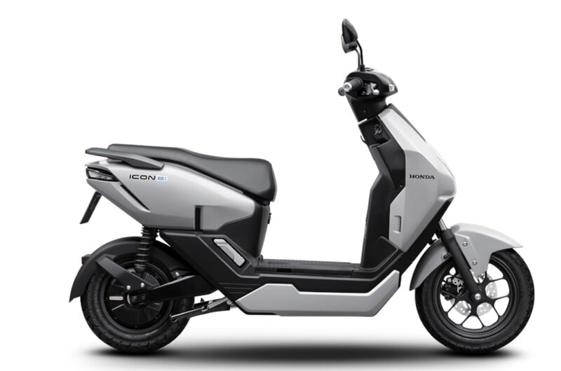 Honda ICON e: Đặc biệt màu xám.