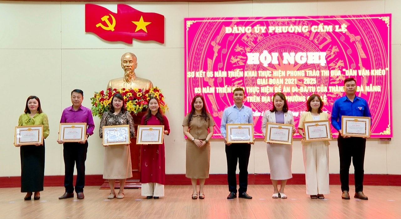 Phường Cẩm Lệ hiện có hơn 50 mô hình 