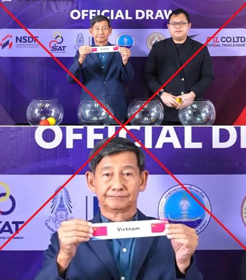 SEA Games 33: Thái Lan lại 1 lần nữa nhầm quốc kỳ Việt Nam
