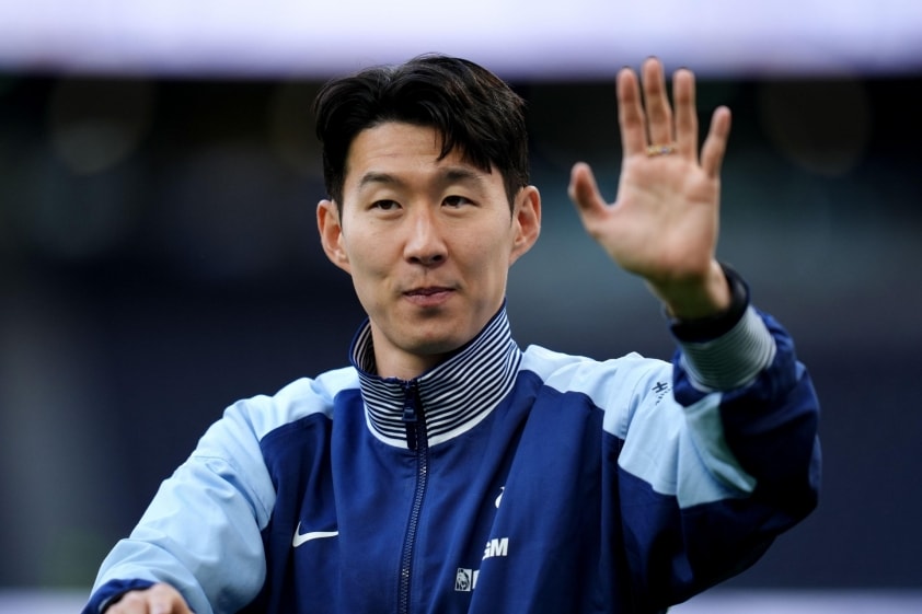 Son Heung-min trong màu áo Tottenham Hotspur