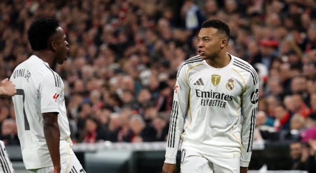 Mbappe tiếp tục thăng hoa.