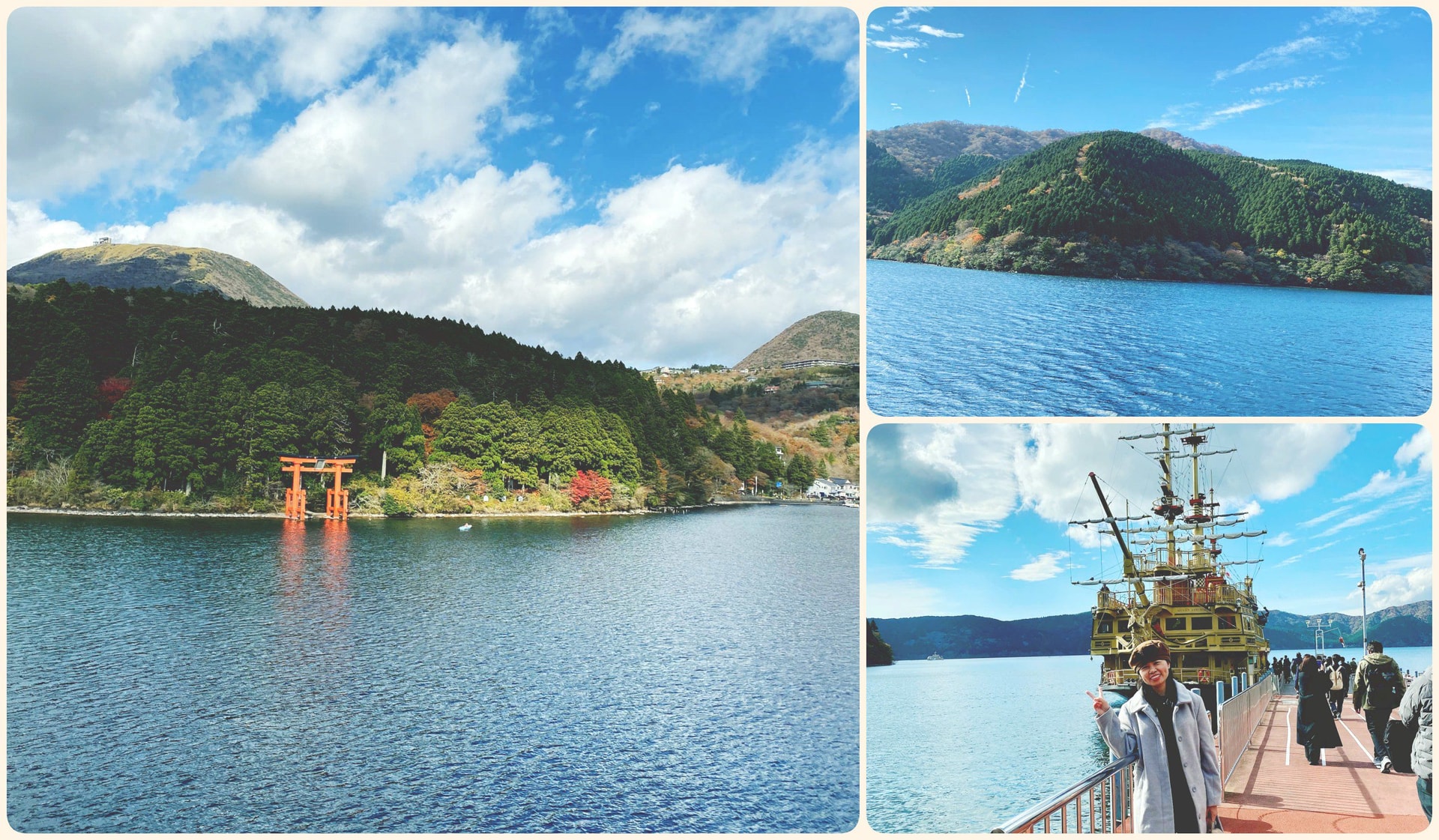 Màu nước xanh trong nơi mặt hồ khiến lòng người thư thái hơn.