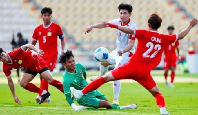 U22 Việt Nam quyết tâm giành thắng lợi trước U22 Malaysia.
