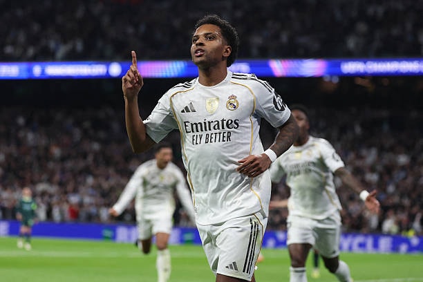 Rodrygo Goes tỏa sáng với một bàn thắng cho Real Madrid.