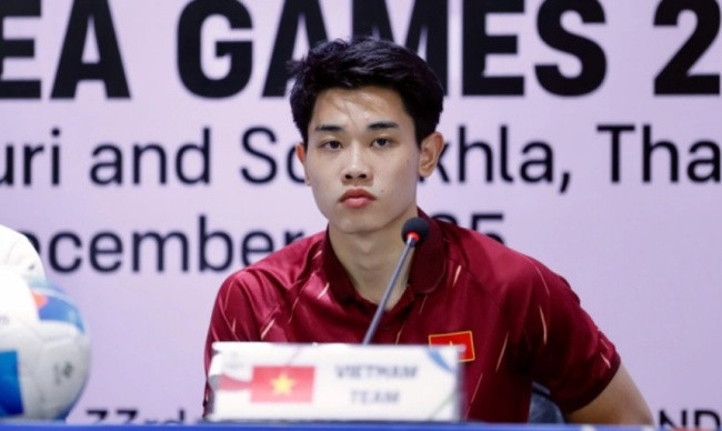 Đình Bắc tỏa sáng cùng U22 Việt Nam.