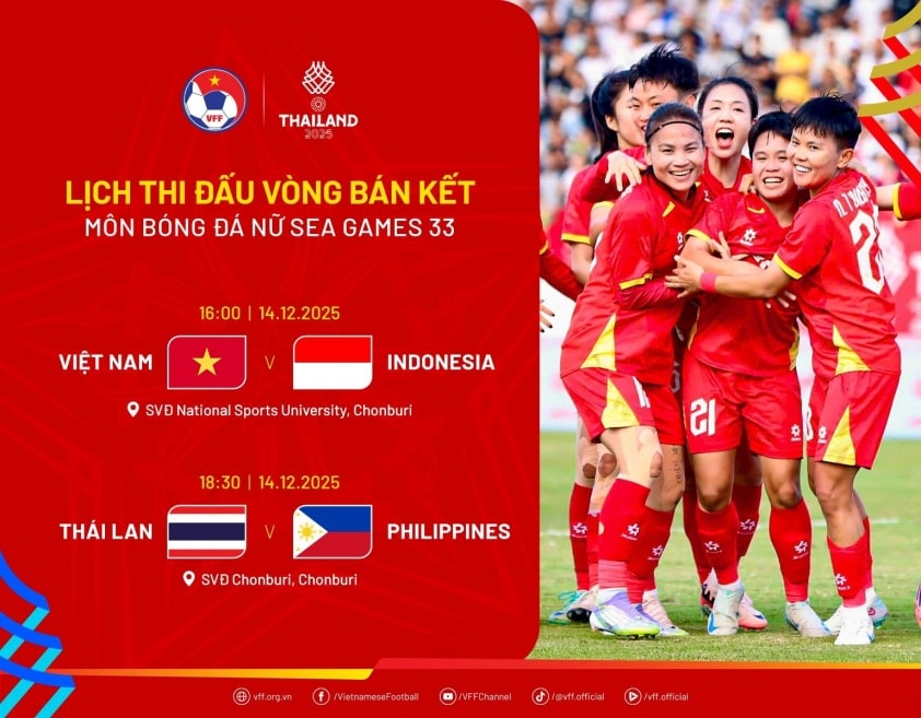 Đội tuyển nữ Việt Nam trong một buổi tập chuẩn bị cho các trận đấu tại SEA Games 33.