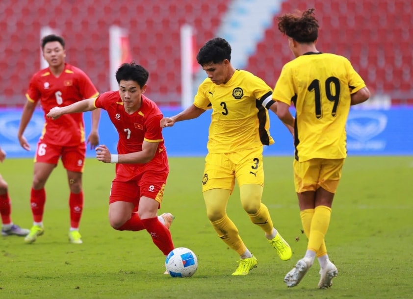 Thống kê cho thấy sự áp đảo của các lứa U22 và U23 Việt Nam trước Malaysia.