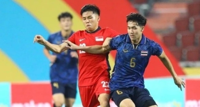 U22 Thái Lan thể hiện sức mạnh đáng nể.