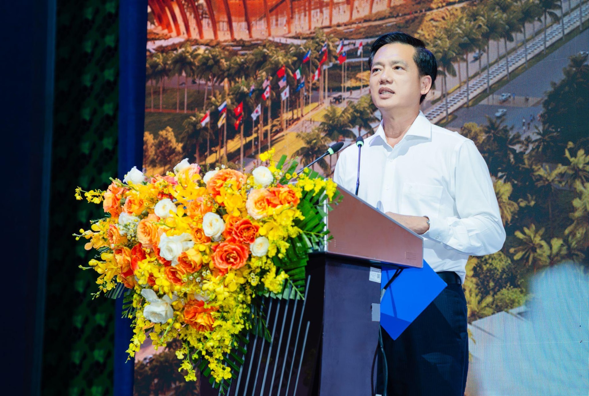 Ông Trần Minh Khoa - Chủ tịch UBND Đặc khu Phú Quốc chia sẻ về các công trình, dự án APEC 2027.