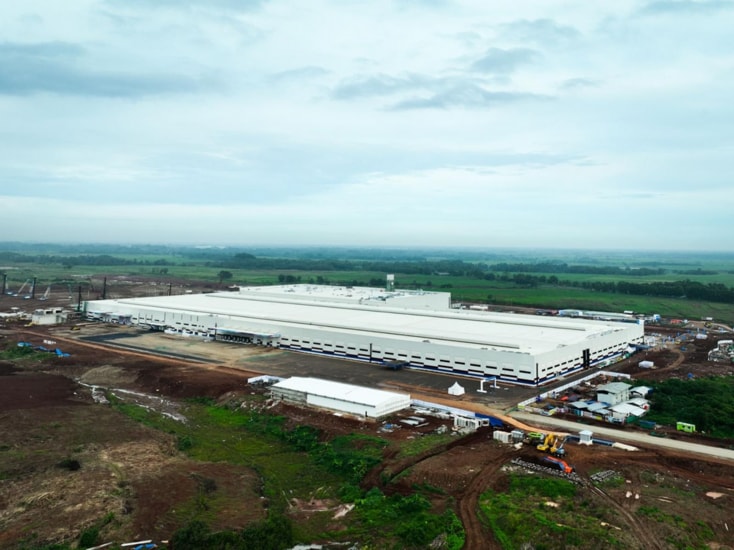 Nhà máy VinFast tại Indonesia có tổng vốn đầu tư 1 tỷ USD và công suất có thể nâng lên 350.000 xe mỗi năm.