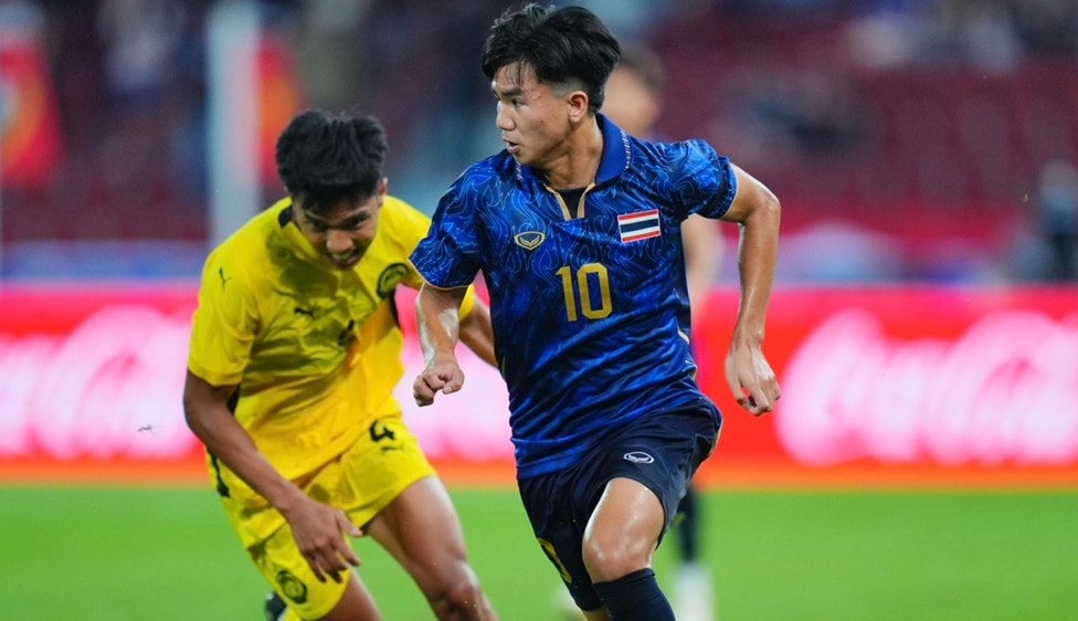 Đội tuyển U22 Thái Lan thi đấu chưa thuyết phục trước U22 Malaysia tại bán kết SEA Games.