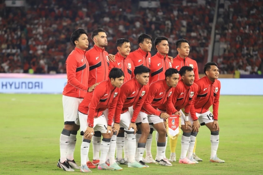 Đội tuyển U22 Indonesia thi đấu tại SEA Games 33