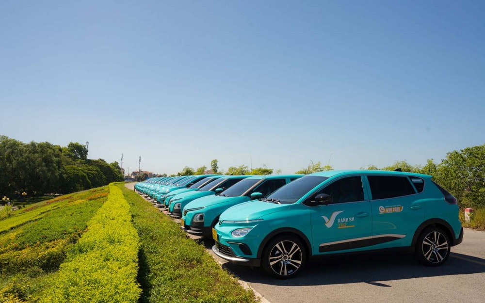 Dịch vụ taxi điện Xanh SM tại Phú Yên