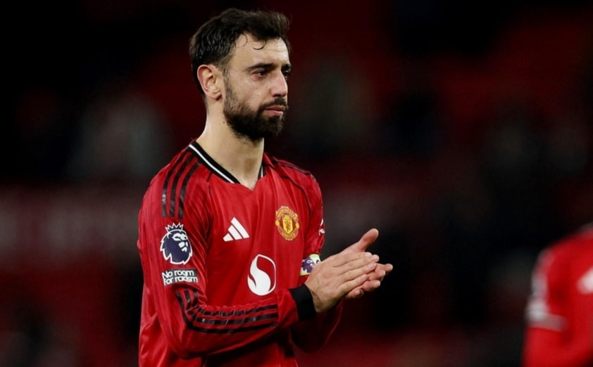Tiền vệ Bruno Fernandes của Manchester United