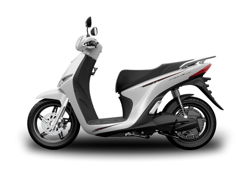 Xe máy điện VinFast Feliz Lite với các trang bị tương tự bản tiêu chuẩn nhưng giới hạn tốc độ.