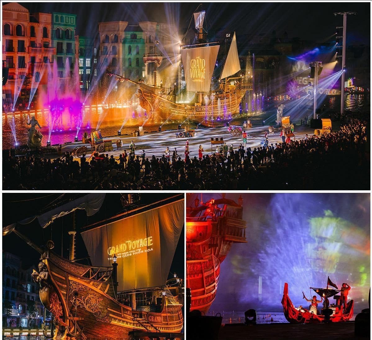 Khung cảnh kênh đào theo phong cách Venice tại Grand World