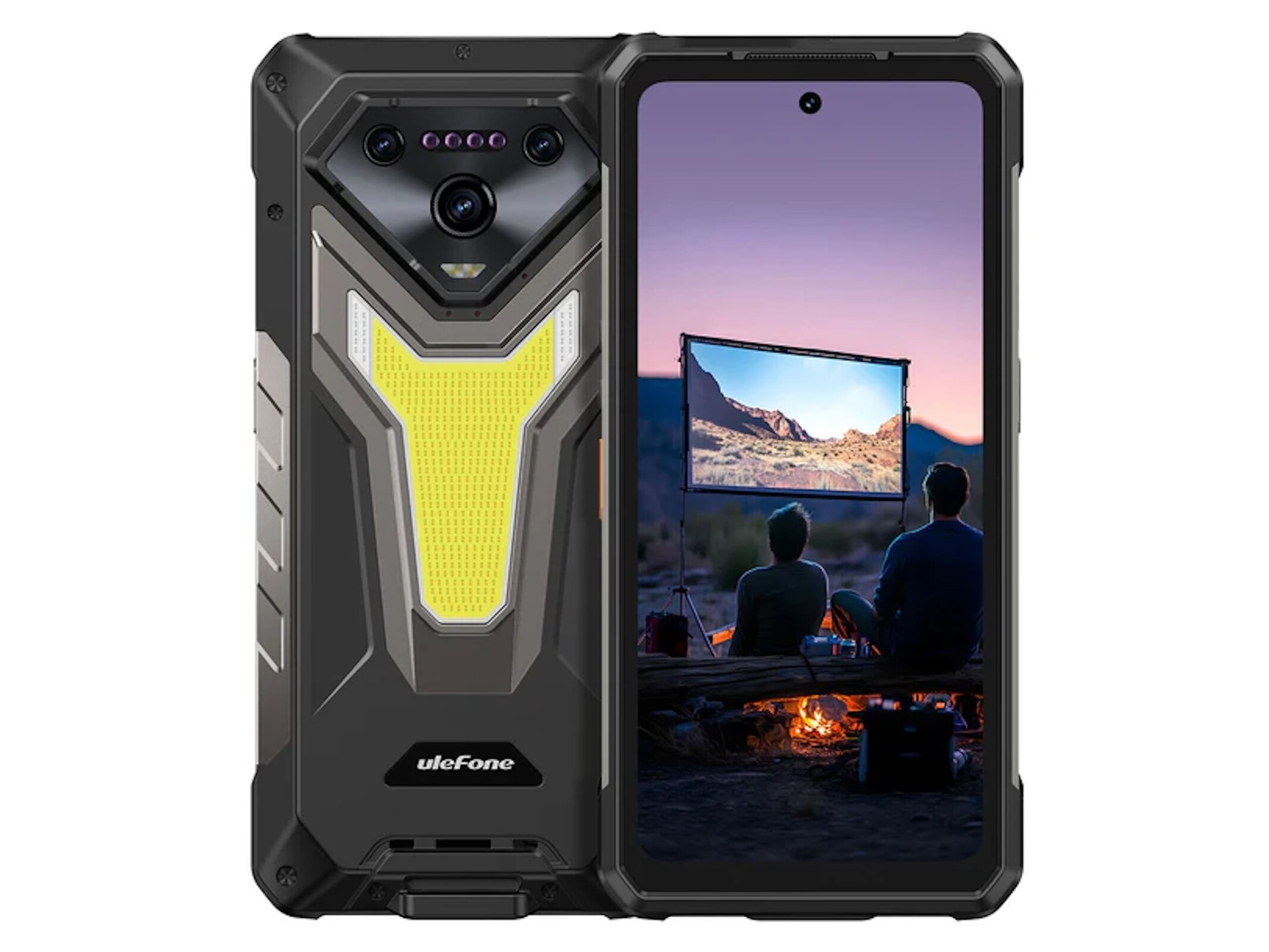 Armor 34 Pro+: Smartphone siêu bền với máy chiếu, đèn LED và thiết kế cứng cáp.