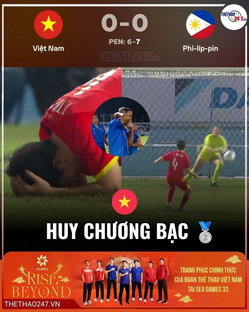 Tuyển nữ Việt Nam lỡ hẹn HCV sau loạt sút luân lưu may rủi và những quyết định gây tranh cãi của trọng tài.