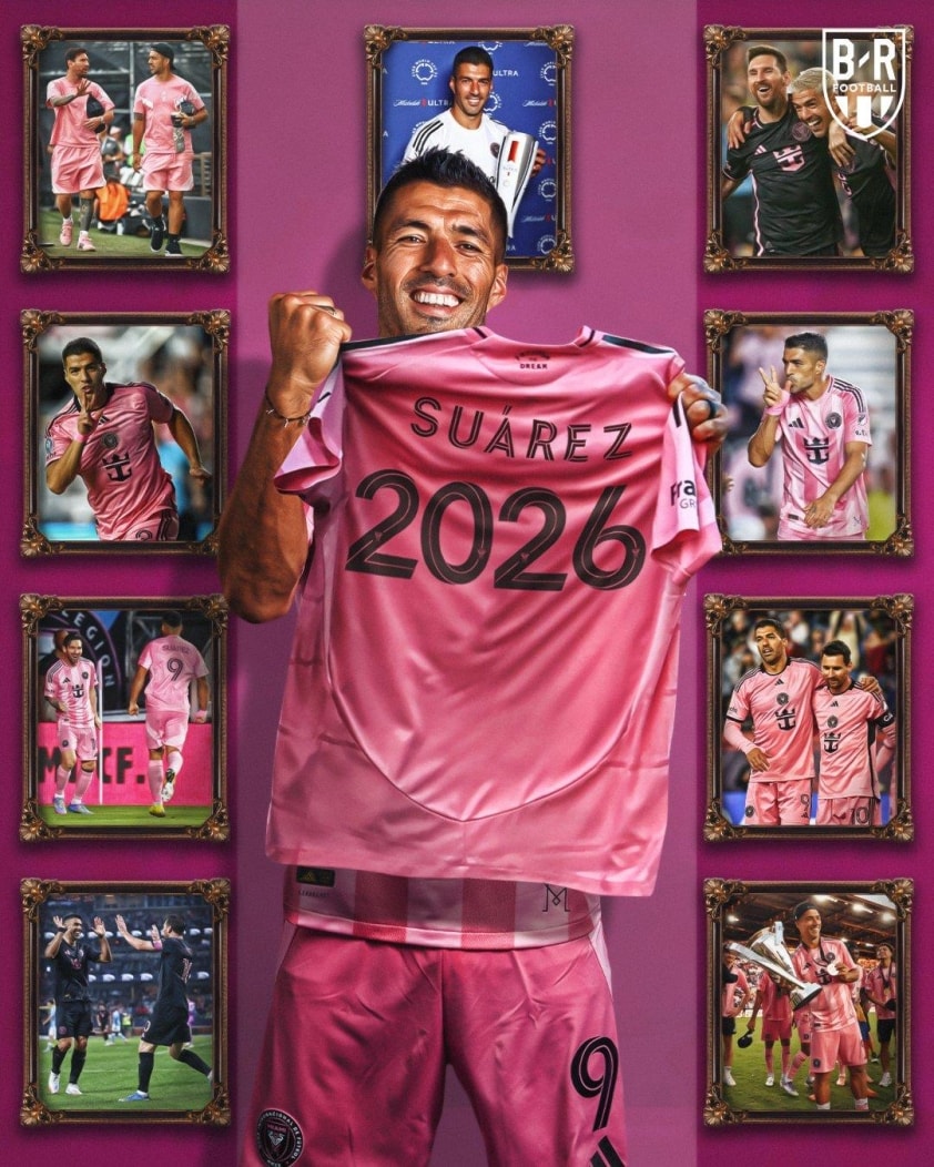 Luis Suarez trong màu áo Inter Miami