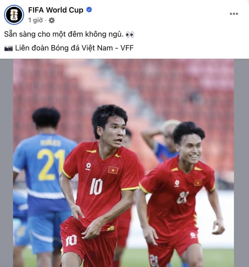 FIFA làm điều bất ngờ với U22 Việt Nam trước chung kết SEA Games