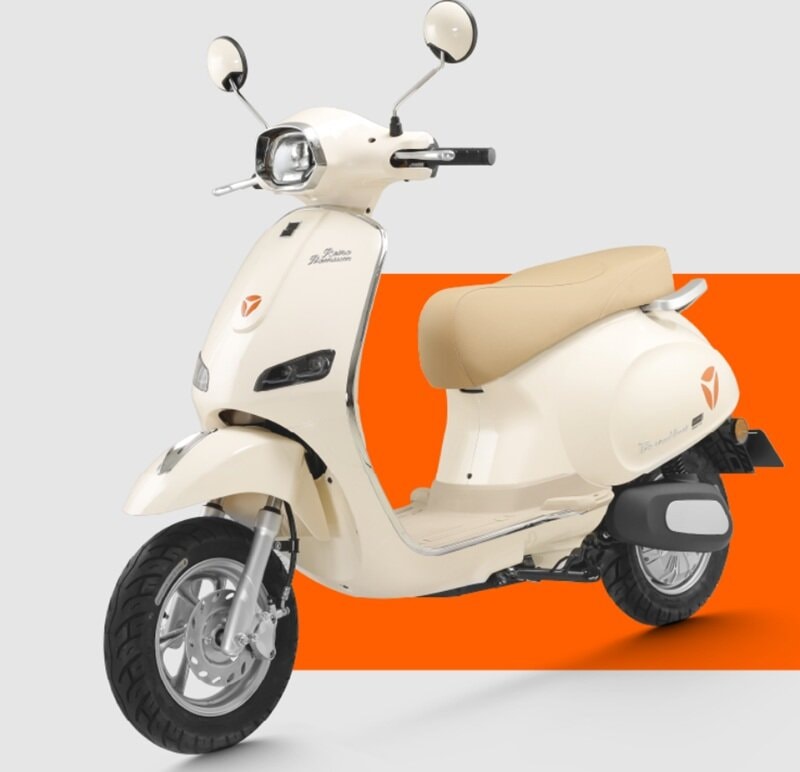 Xe máy điện Yadea Odora S2 với thiết kế cổ điển châu Âu