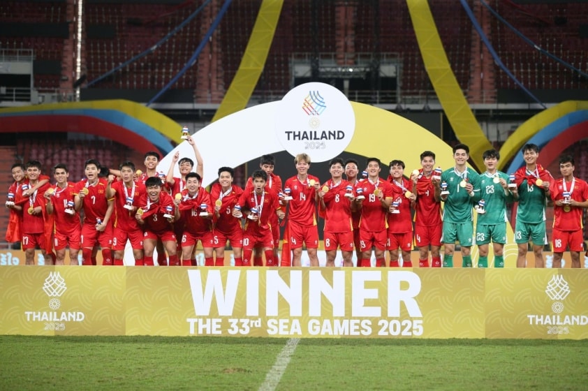 U22 Việt Nam sẽ gặp đối thủ nào sau tấm HCV SEA Games 33?-763489