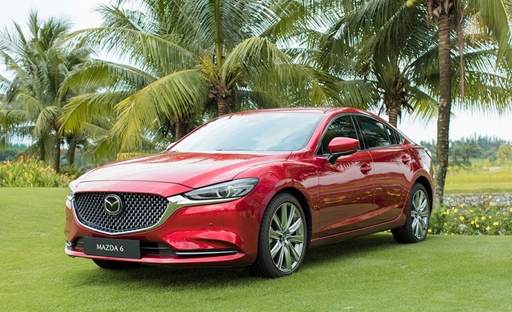 Mazda6 có mức giá cạnh tranh nhất phân khúc sedan hạng D.