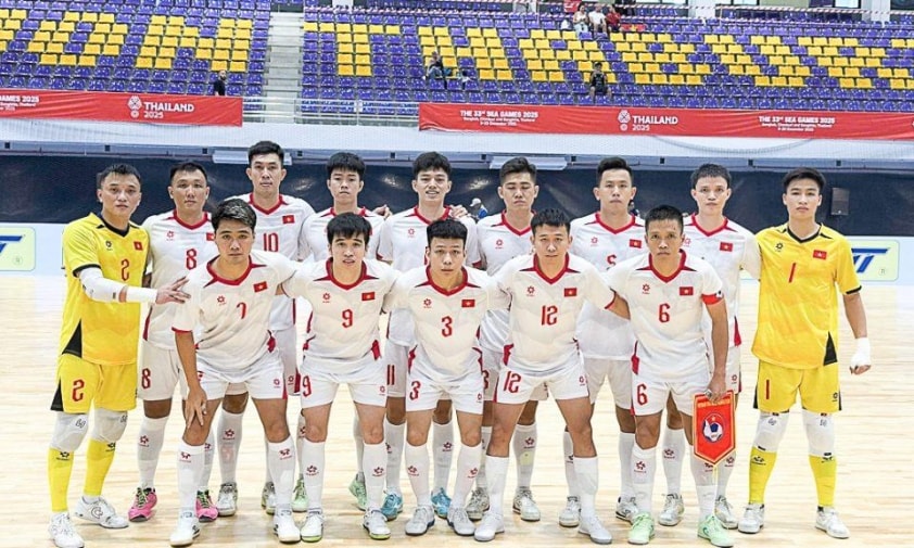 ĐT futsal Việt Nam quyết tâm hướng tới chiến thắng trước Myanmar