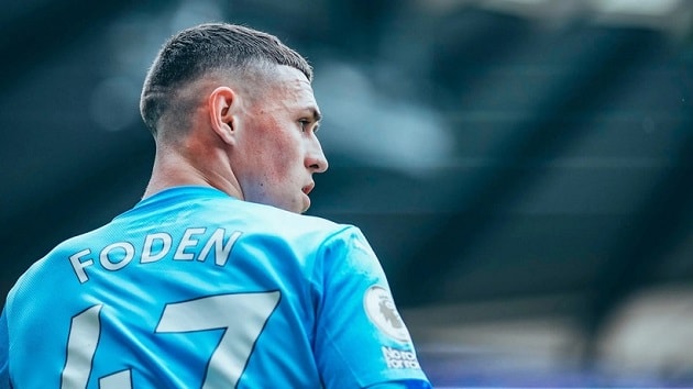 Phil Foden đang tìm lại phong độ bùng nổ nhất trong màu áo Manchester City tại Ngoại hạng Anh.