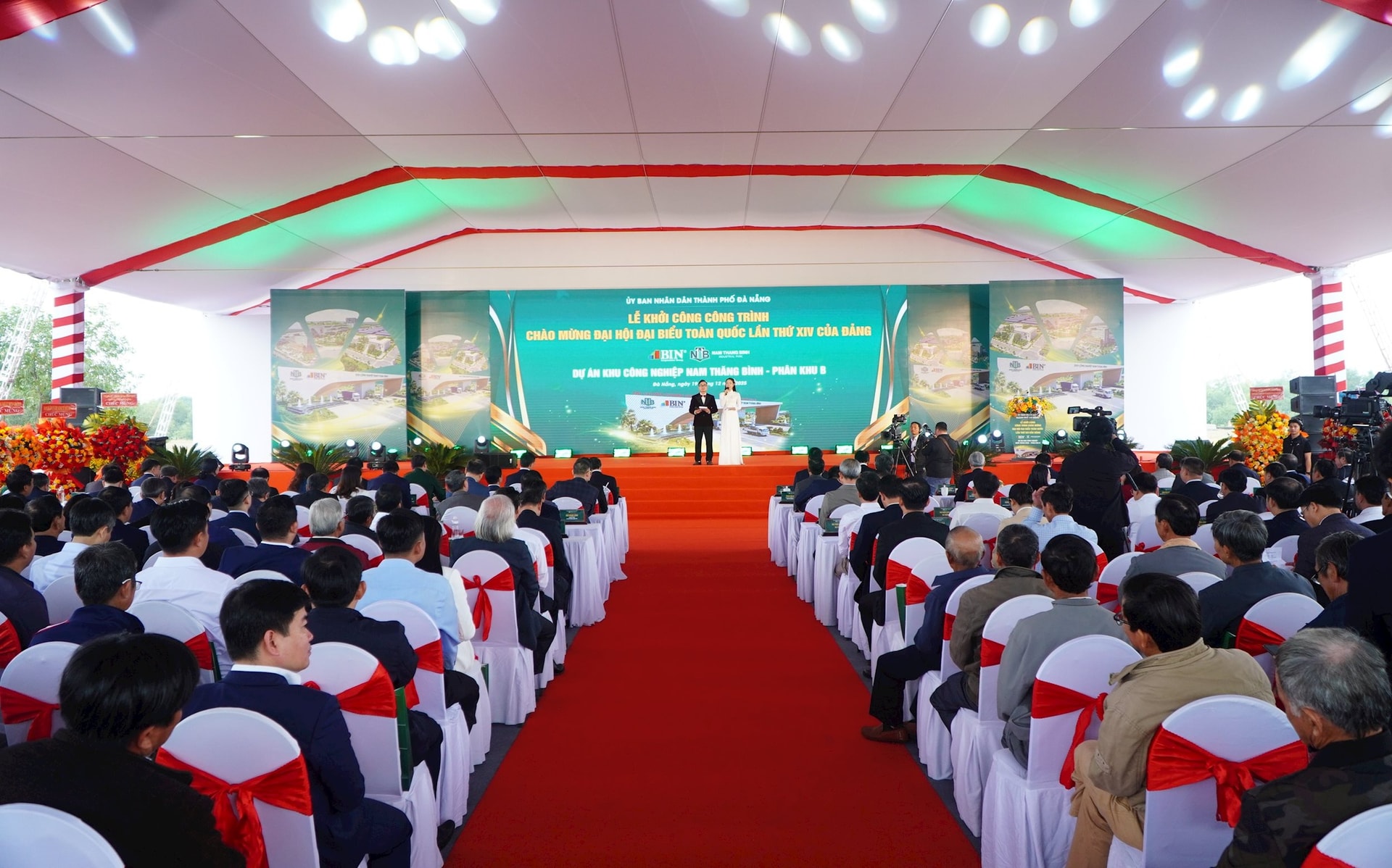 Quang cảnh lễ khởi công Dự án 