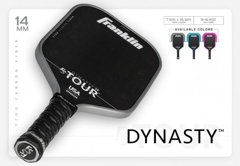Khả năng xoay trở linh hoạt của Franklin FS Tour Dynasty 2025 tại khu vực gần lưới