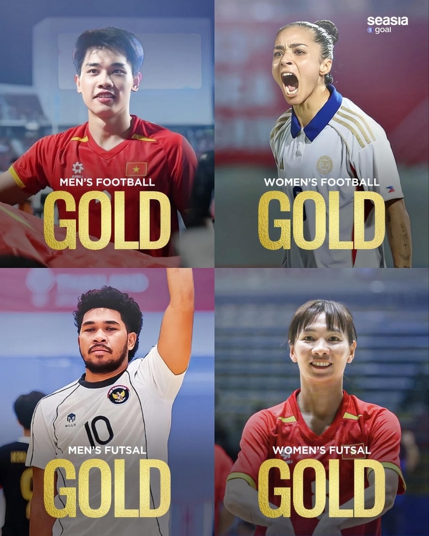 Bóng đá Việt Nam thành công tại SEA Games 33