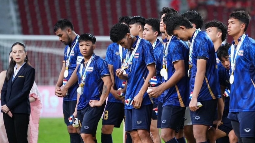 U22 Thái Lan thất bại trước U22 Việt Nam tại chung kết SEA Games 33