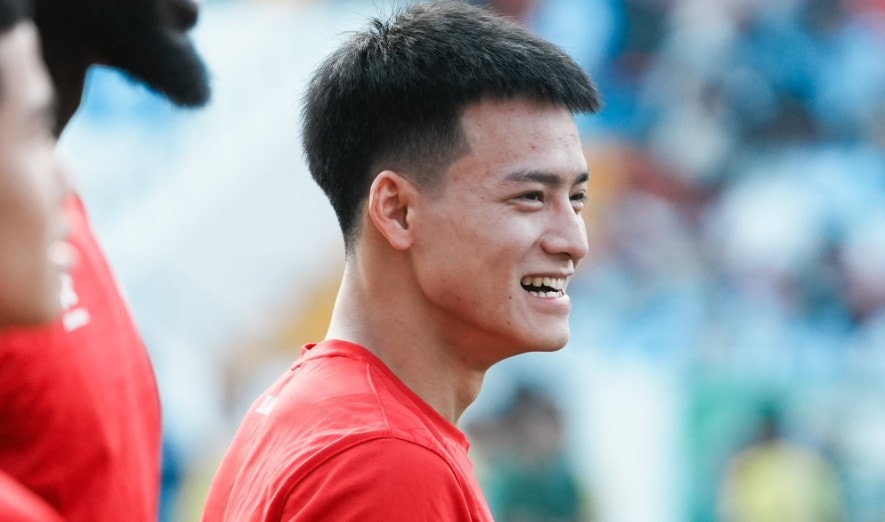 Nguyễn Thanh Nhàn tỏa sáng trong màu áo U22 Việt Nam tại SEA Games 33