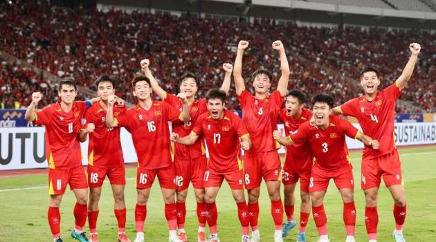 U23 Việt Nam tập luyện chuẩn bị cho vòng chung kết U23 châu Á 2026