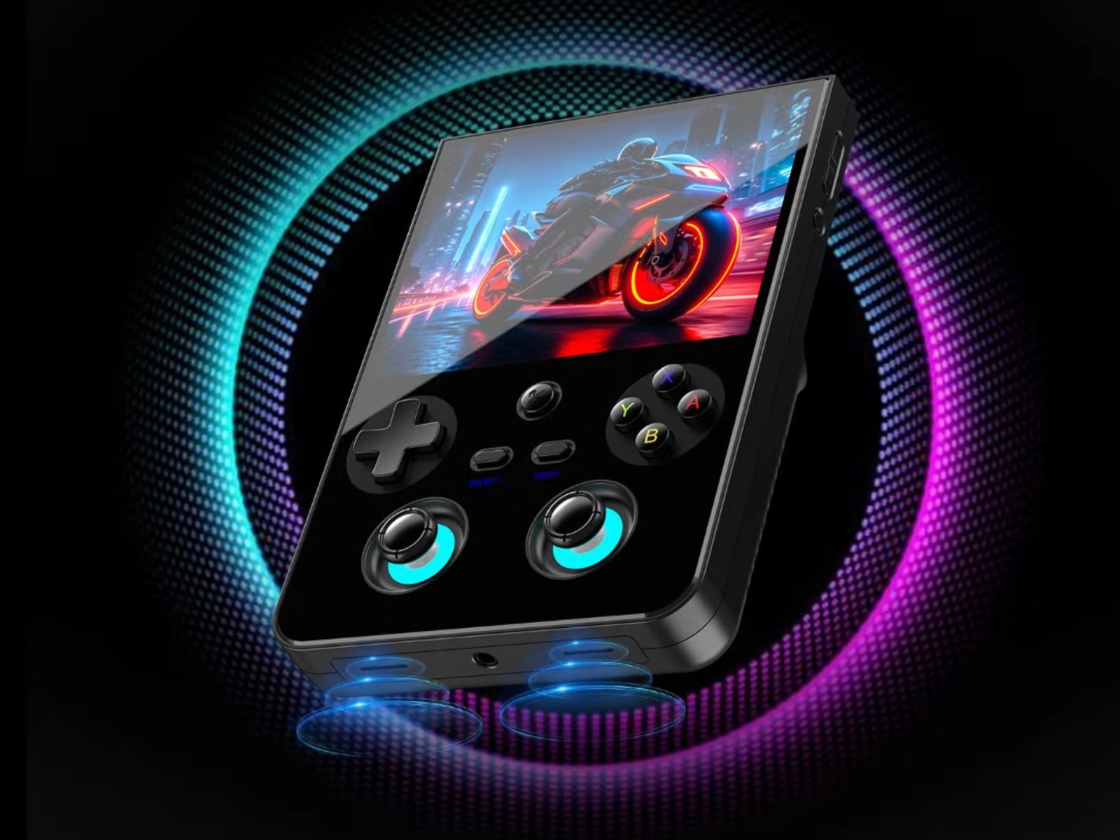 Anbernic pre-installs Android 14 on both colour options.